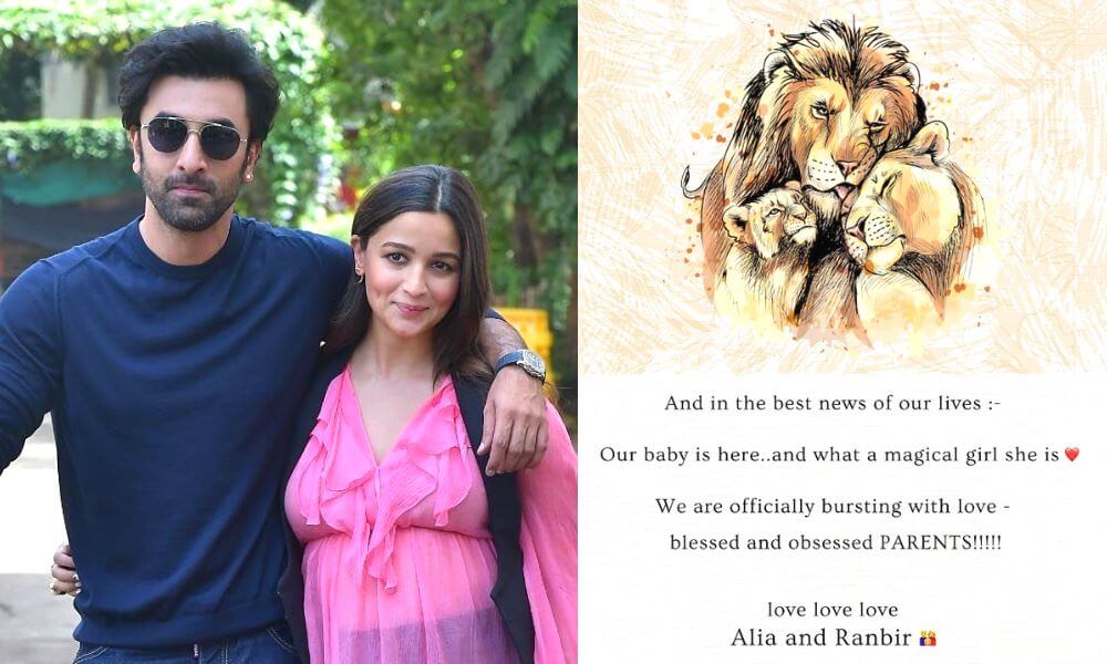 Alia Bhatt And Ranbir Kapoor Welcome Their 1st Baby Girl!