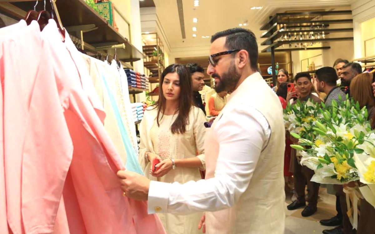 Saif Ali Khan Launching House Of Pataudi's First Store In Mumbai
