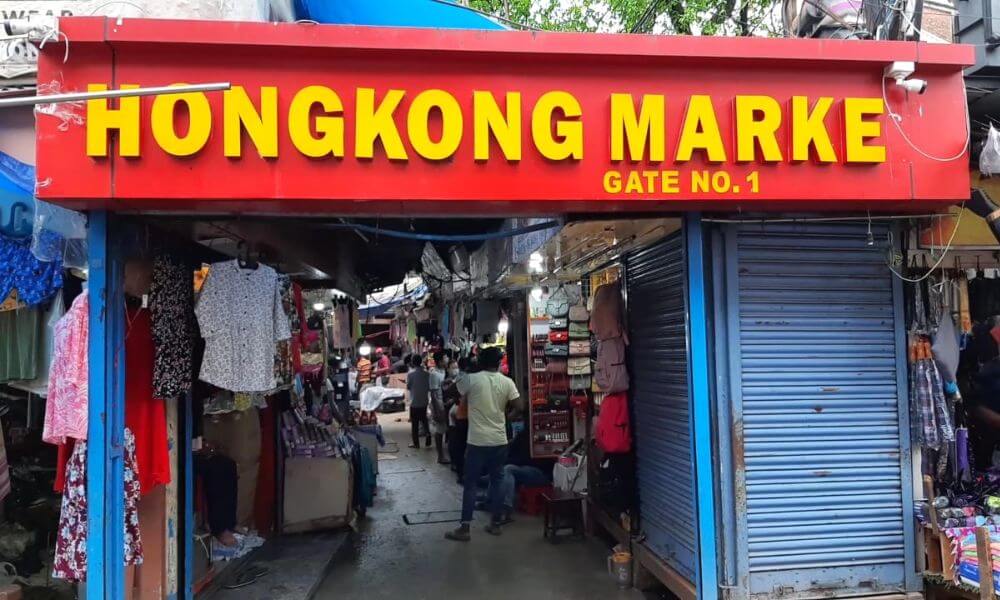 Shopping At Hong Kong Market