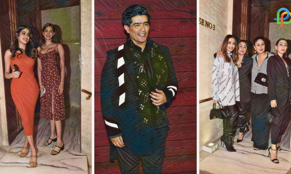 Gauri Khan, Kareena Kapoor, Janhvi Kapoor Attend Manish Malhotra's Birthday Party