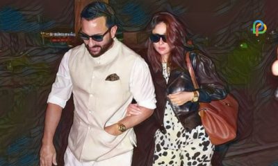 Kareena Kapoor And Saif Ali Khan Were Spotted Their Stylish Best at The Mumbai Airport