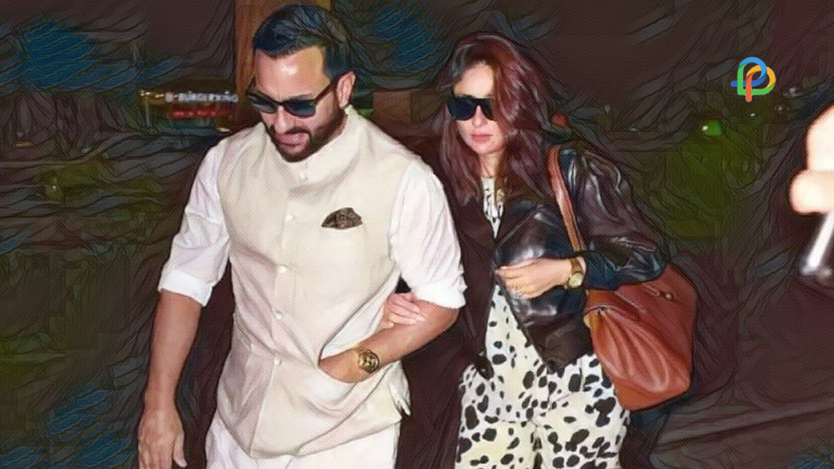 Kareena Kapoor And Saif Ali Khan Were Spotted Their Stylish Best at The Mumbai Airport