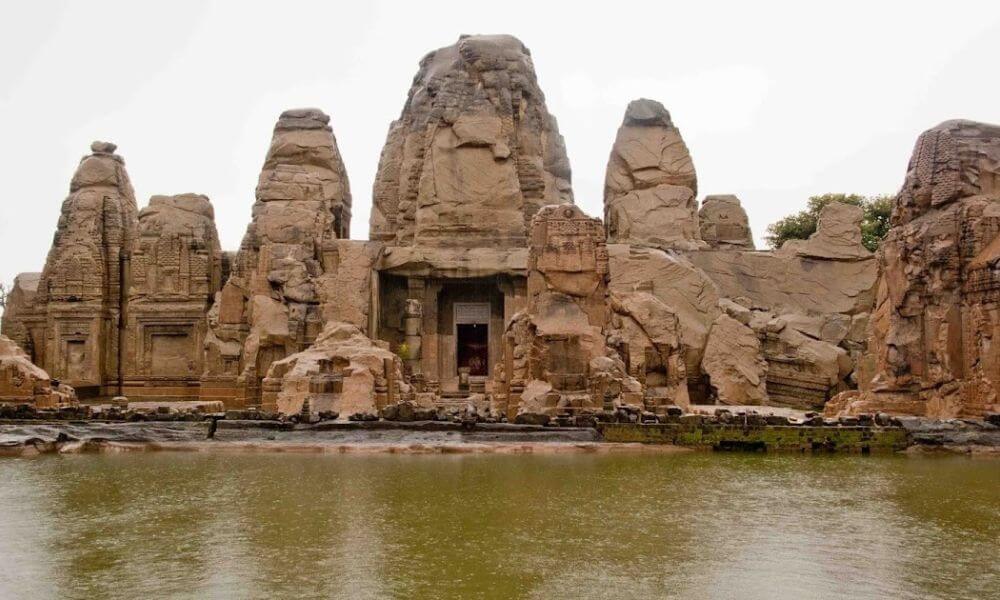 About Masroor Rock-cut Temple