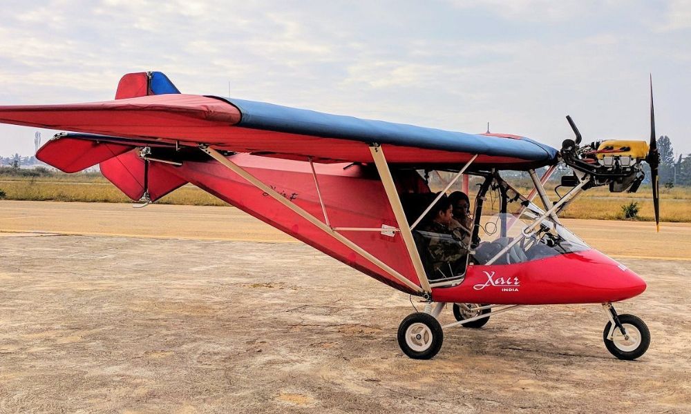 Microlight Flying at Jakkur