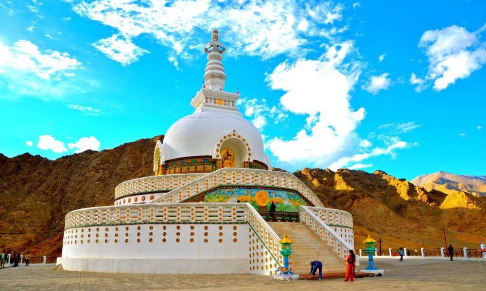 About Shanti Stupa