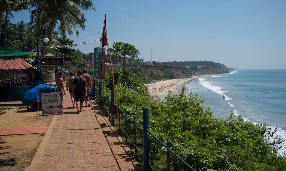 About Varkala Cliff