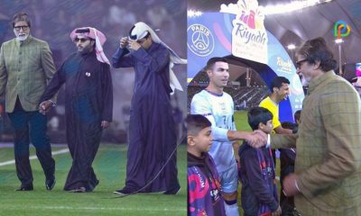 Amitabh Bachchan Meets Lionel Messi and Cristiano Ronaldo Before Psg Vs Saudi All-Stars Friendly Match