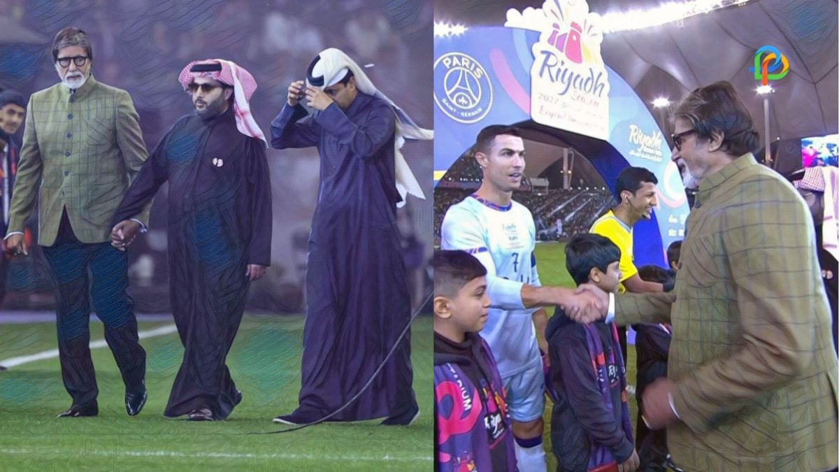 Amitabh Bachchan Meets Lionel Messi and Cristiano Ronaldo Before Psg Vs Saudi All-Stars Friendly Match