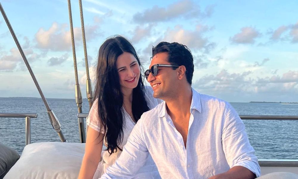 Katrina Kaif Blushes When Vicky Kaushal Dances For Her In Maldives