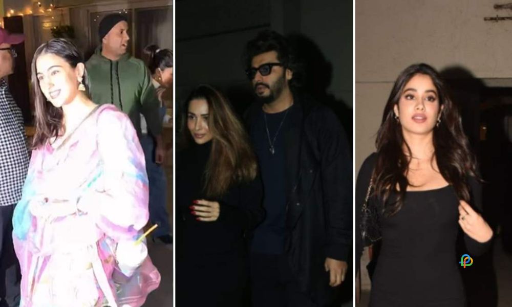 Malaika Arora, Arjun, Janhvi, And Others Gather At Varun-Natasha's House To Celebrate Their Anniversary