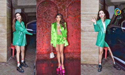 Malaika Arora Goes Out In Green And Takes Ideas From Her Own Party Outfit