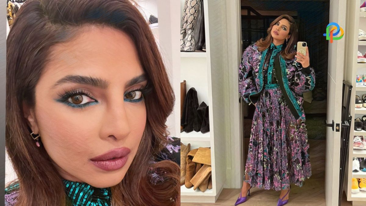 Priyanka Chopra Goes High On Bling As She Gets Ready For A Party
