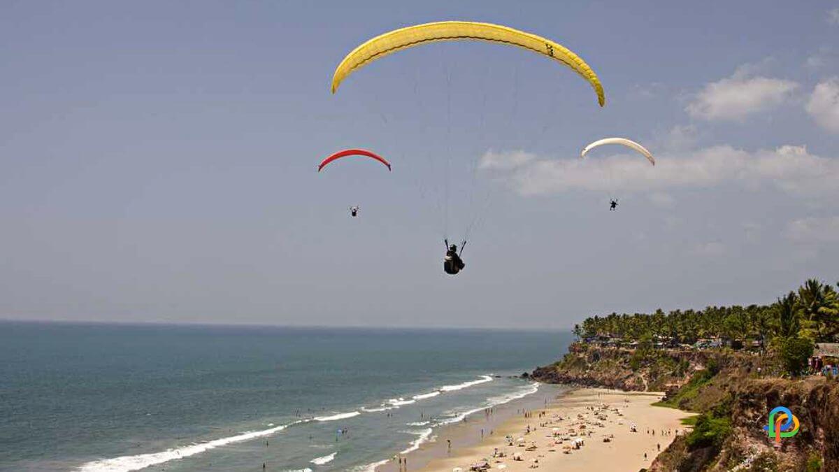 Top Places For Parasailing In India - Kerala