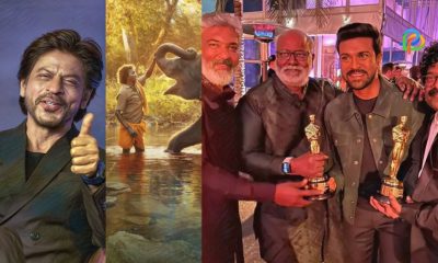 The Elephant Whisperer and RRR Teams Receive Hugs from Shah Rukh Khan for Oscar Wins