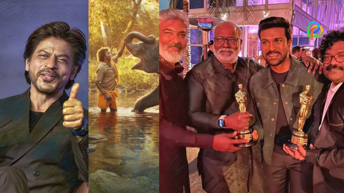 The Elephant Whisperer and RRR Teams Receive Hugs from Shah Rukh Khan for Oscar Wins