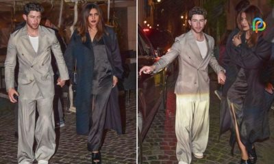 Priyanka Chopra Wears All Black When She Goes Out With Nick Jonas In Rome