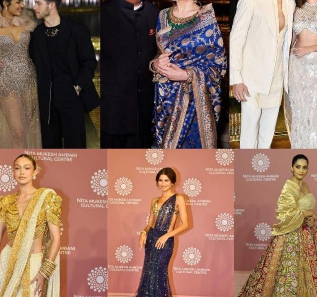 Nita Mukesh Ambani Cultural Centre Launch Event Celebrity Looks