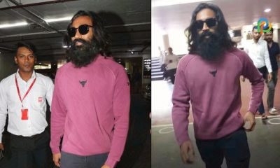 Dhanush Looks Unusual With Long Hair, Beard In Latest Photos