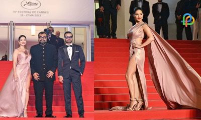 Sunny Leone Shows Off Her Stunning Look In Satin Gown At Cannes Film Festival 2023