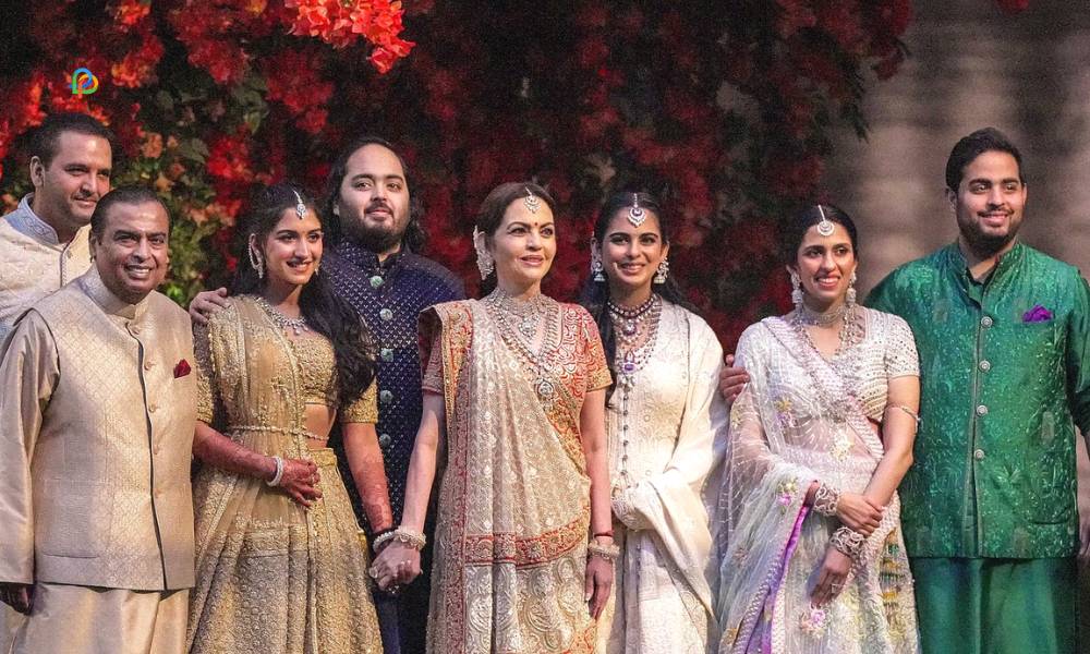 Akash Ambani Family