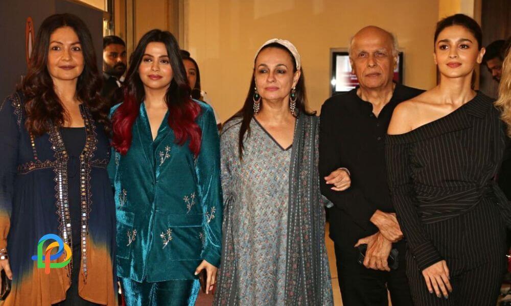 Pooja Bhatt Family